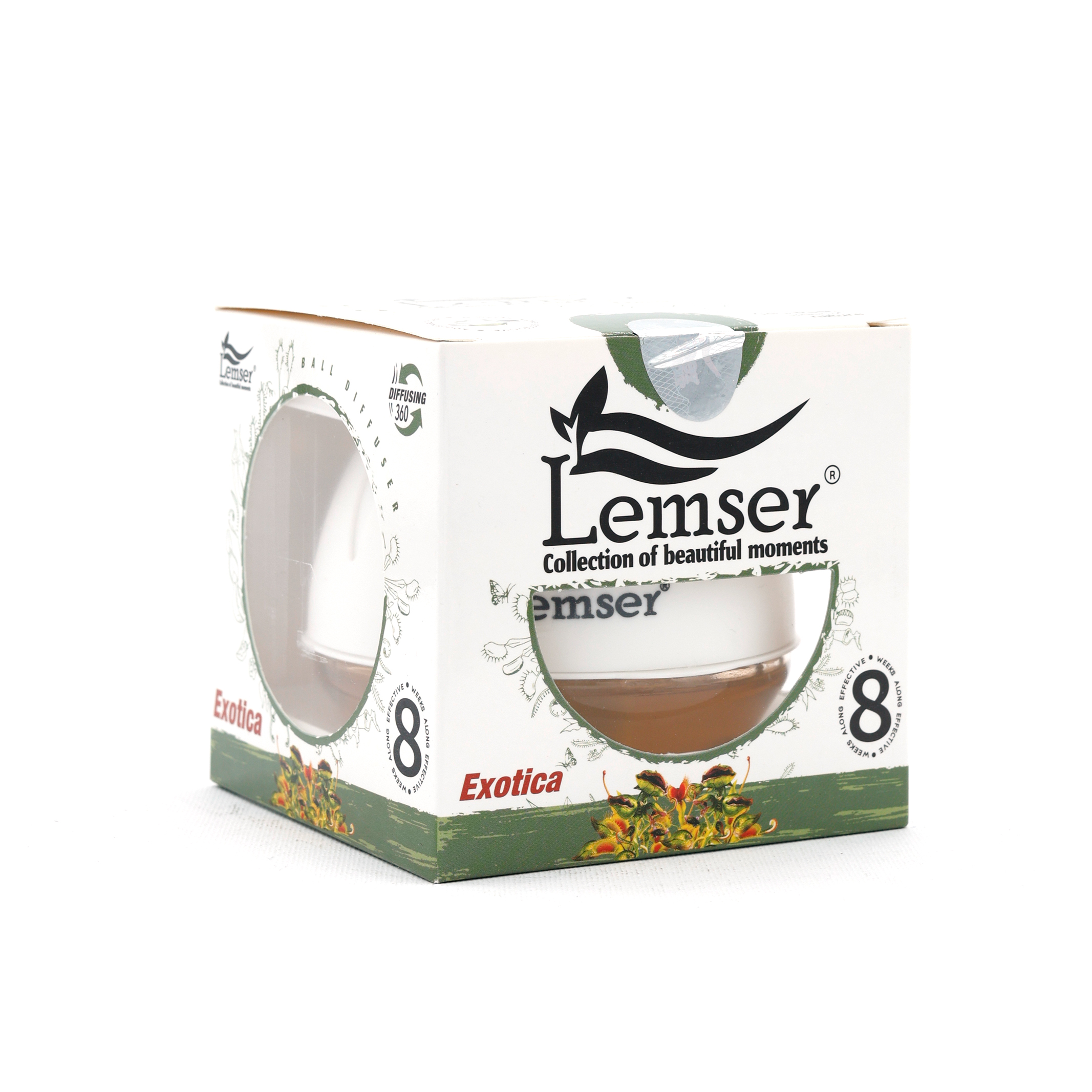 خوشبوکننده هوای توپی لمسر مدل اگزوتیکا (Exotica) حجم 80 میلی‌لیتر