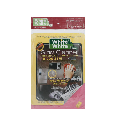 دستمال جادویی وایت اند وایت اصلی (Glass Cleaner White & White)
